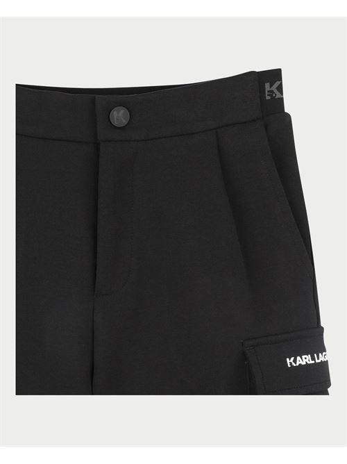 Karl Lagerfeld children's Bermuda shorts with pockets KARL LAGERFELD | Z3041209B